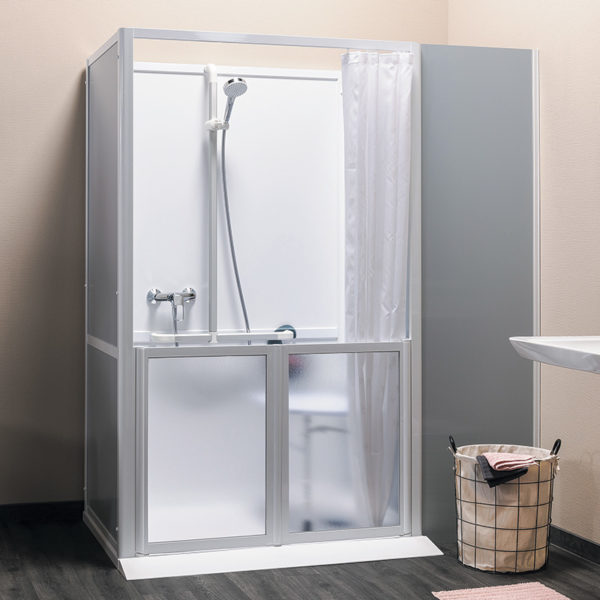 Idhraqua - Cabine de douche pour personne handicapée